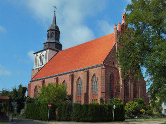 Wolin. Kościół pw. św. Mikołaja